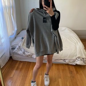 Grey fleece sweatshirt from Forever 21